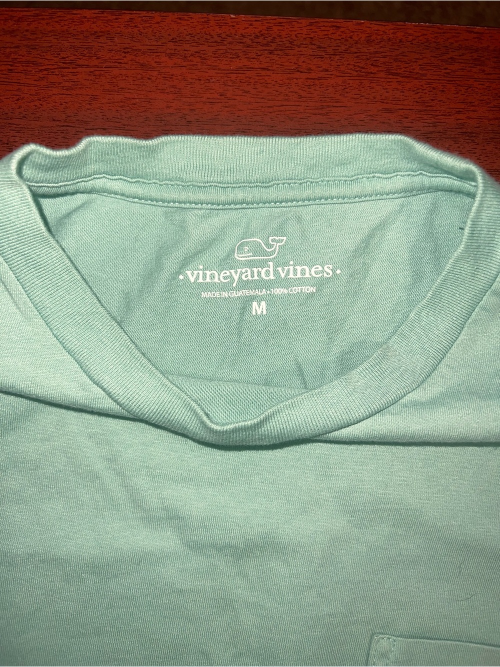 Vineyard Vines Men's Mint Green Camping Graphic Tee - Picture 3 of 4